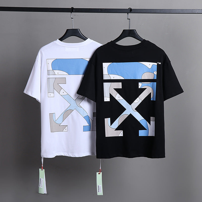 OFF-WHITE "Paint By Numbers" Arrow Graphic T-Shirt
