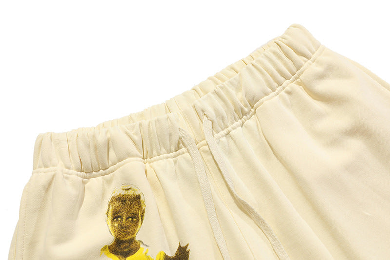 Fear of God x RRR123 Little Boy Print Shorts – Apricot / Black