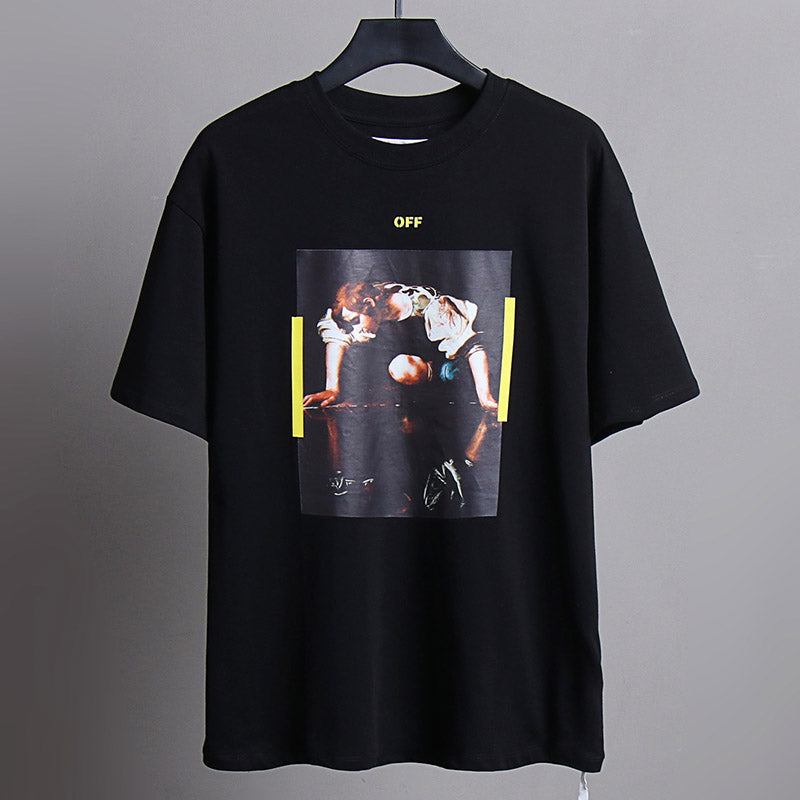 OFF-WHITE Caravaggio Oil Painting Graphic T-Shirt