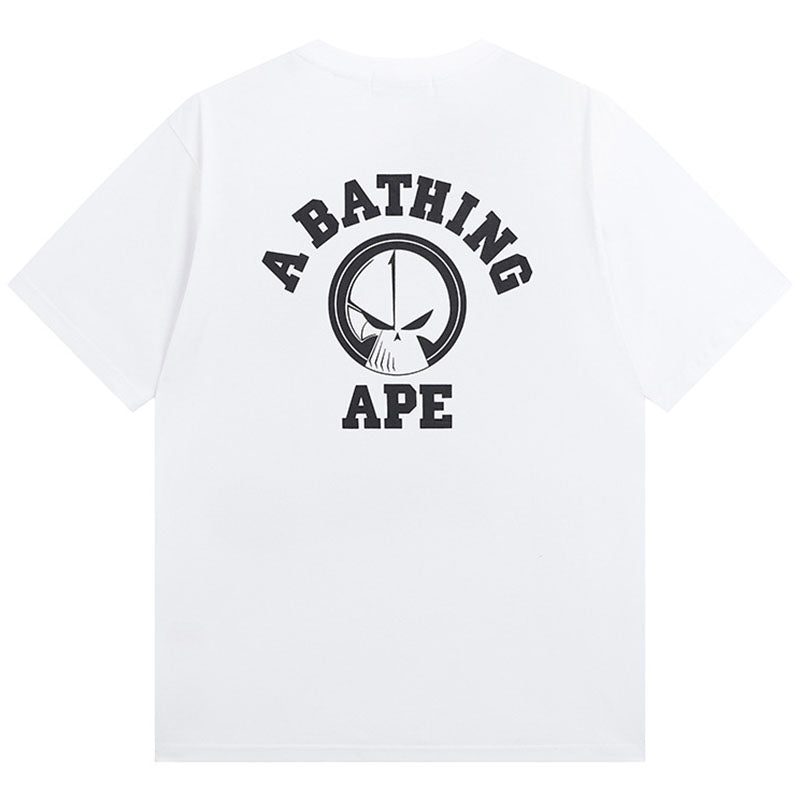 BAPE x Neighborhood Ape Head College Tee