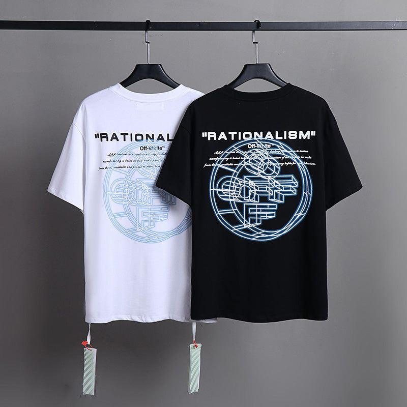 OFF-WHITE "Rationalism" 3D Logo Graphic T-Shirt