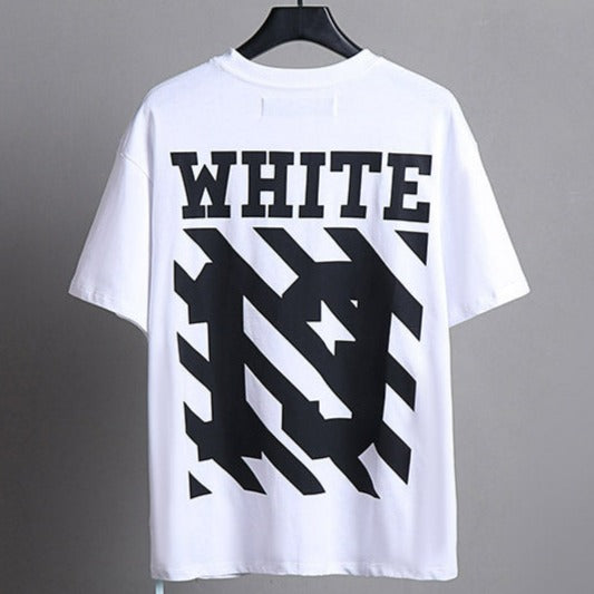 OFF-WHITE Oil Painting Series Arrow Pattern T-Shirt