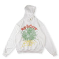 Sp5der OG Web V2 Gradient Hoodie – White Premium Streetwear Sweatshirt