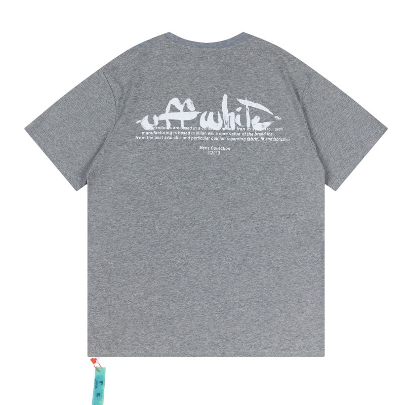Off-White Graphic T-Shirt (Black/Gray/Red)
