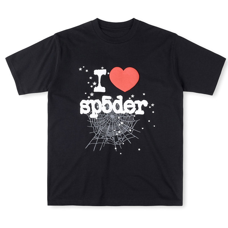 Sp5der I Heart SP5DER T-Shirt – Graphic Streetwear Tee