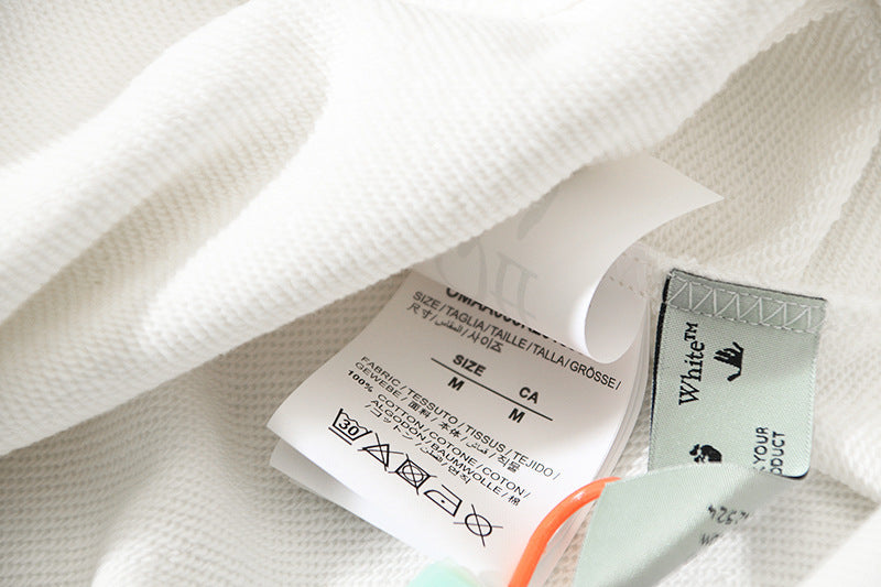 Off-White Gradient Arrow Hoodie – Blue to Green Ombre