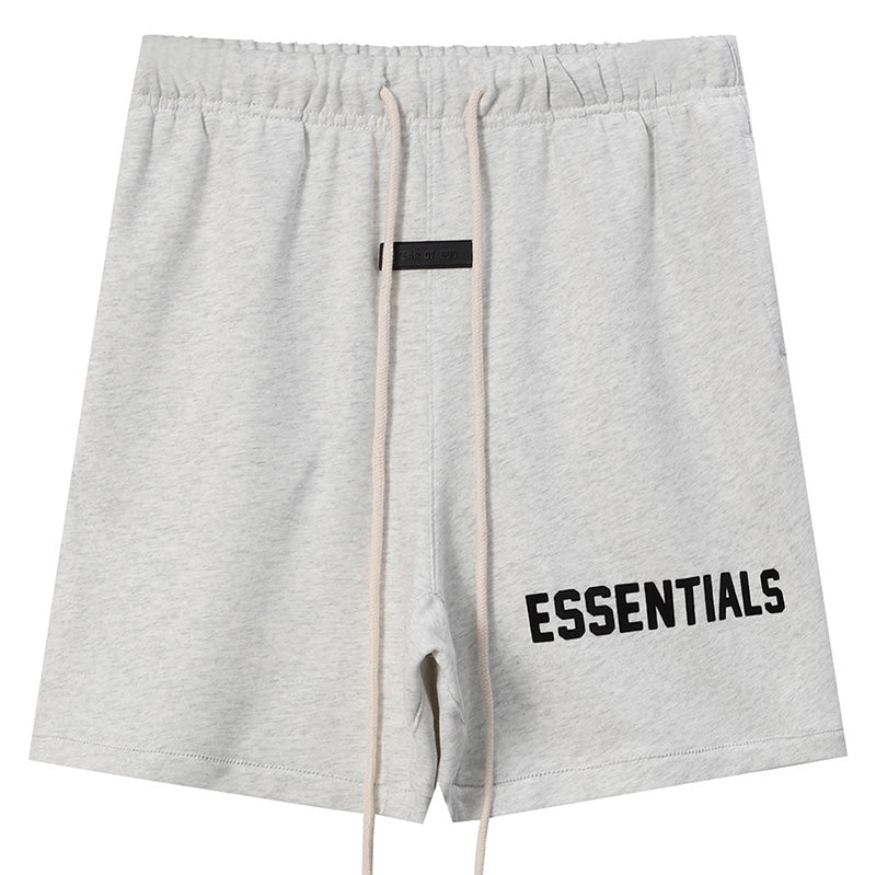Fear of God Essentials Sweatshorts – Light Gray / White / Black