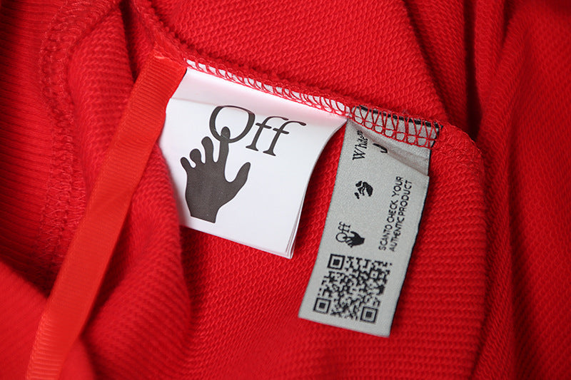 Off-White Mona Lisa Pattern Crewneck Sweatshirt