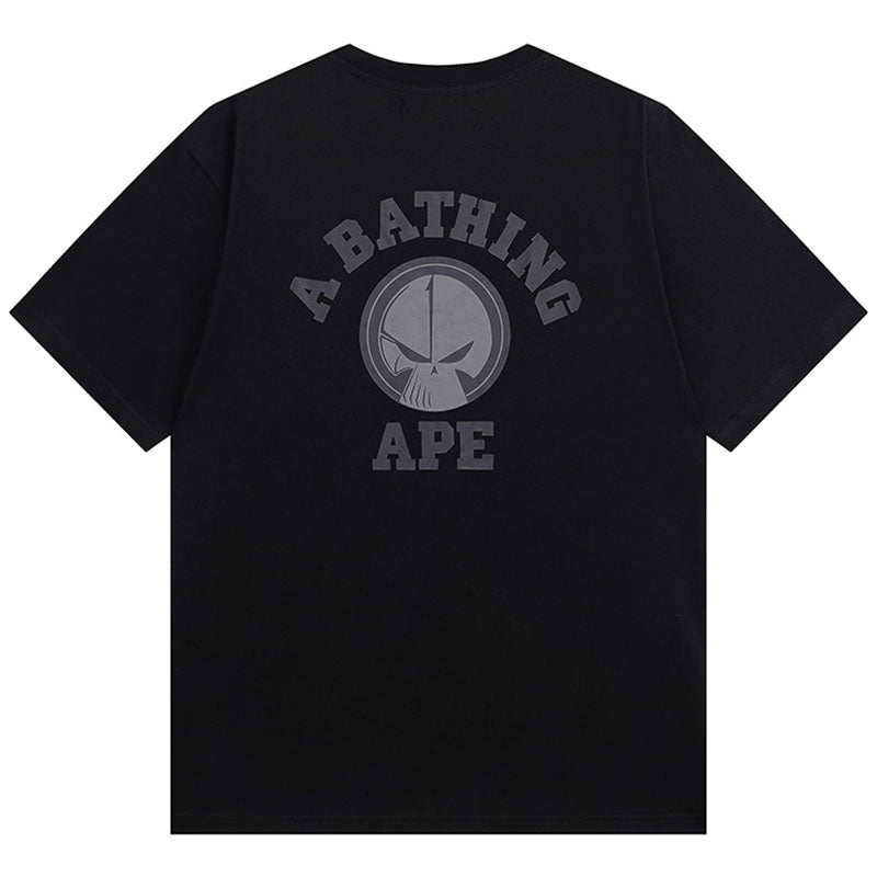 BAPE x Neighborhood Ape Head College Tee