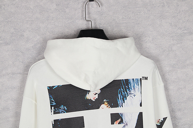 OFF-WHITE Oil Painting Patterns Hoodie