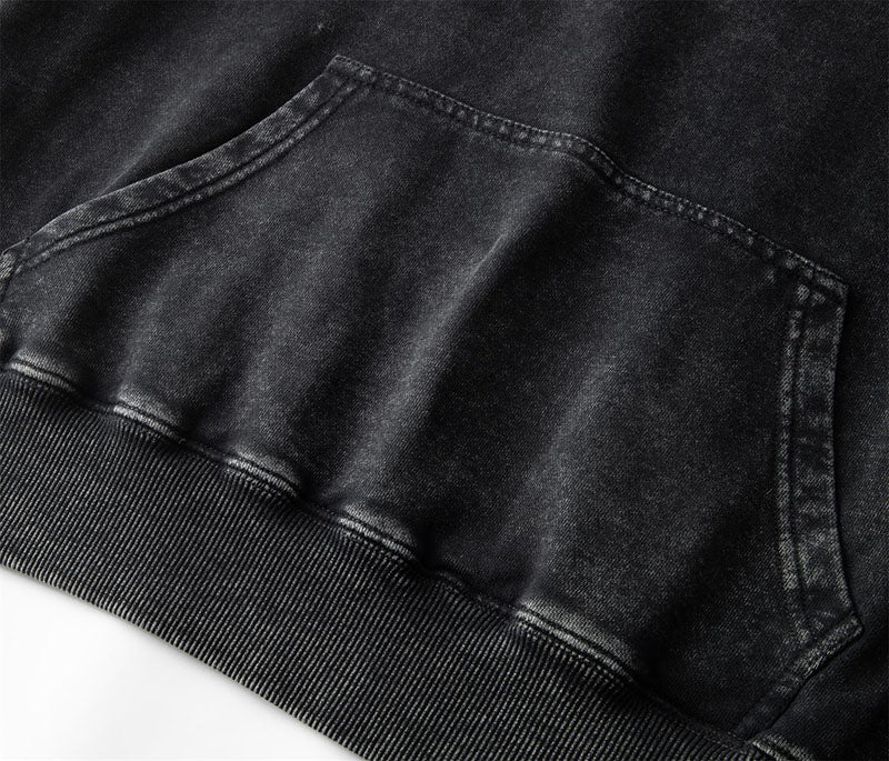 Fear of God 1977 Flocking Washed Distressed Hoodie