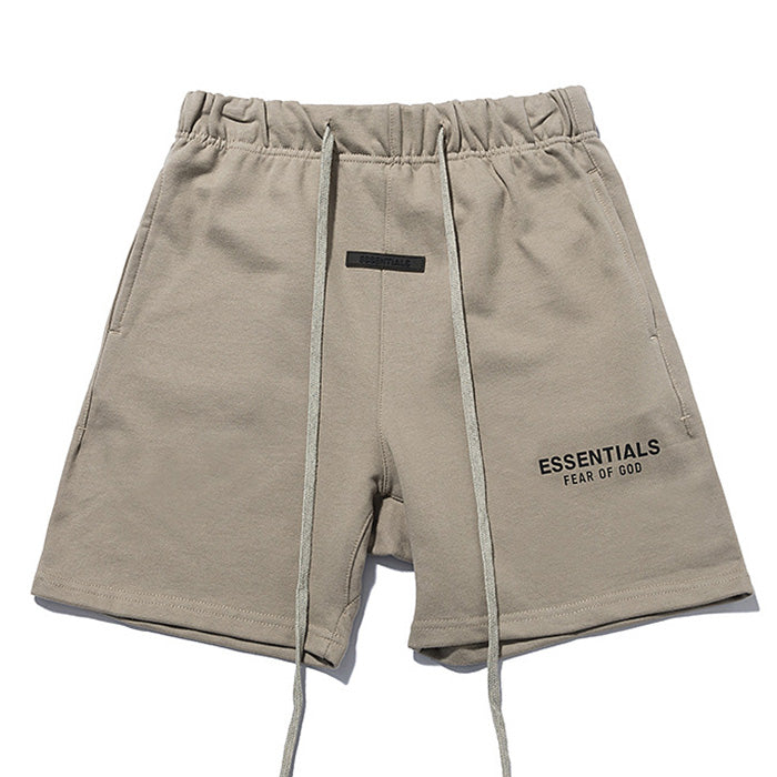 Fear of God Essentials Shorts – Black / Dark Brown / Brown / Apricot
