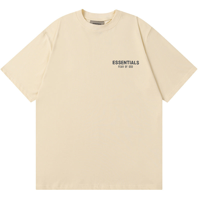 Fear of God Essentials Boxy Photo T-Shirt – White / Black / Apricot / Matcha