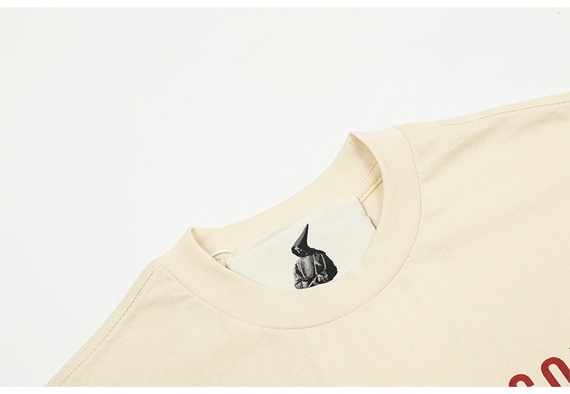Fear of God x RRR123 Letter Print T-Shirt – Apricot
