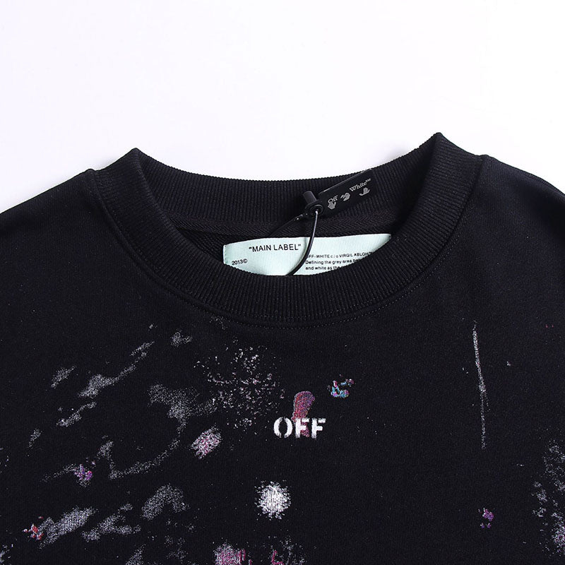 Off-White Classic Crewneck Sweatshirt — Black