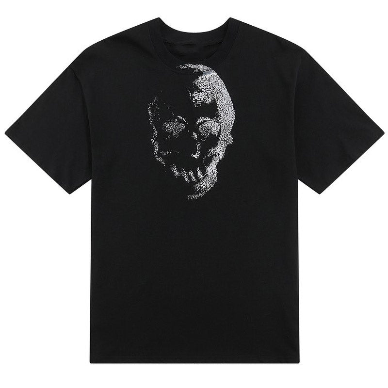 Palm Angels Crystal Skull Graphic T-Shirt