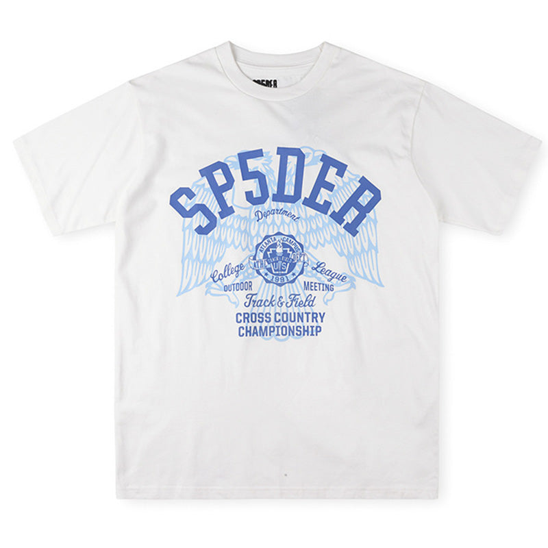 Sp5der Champions League Slub Tee – Premium Streetwear Graphic Tee