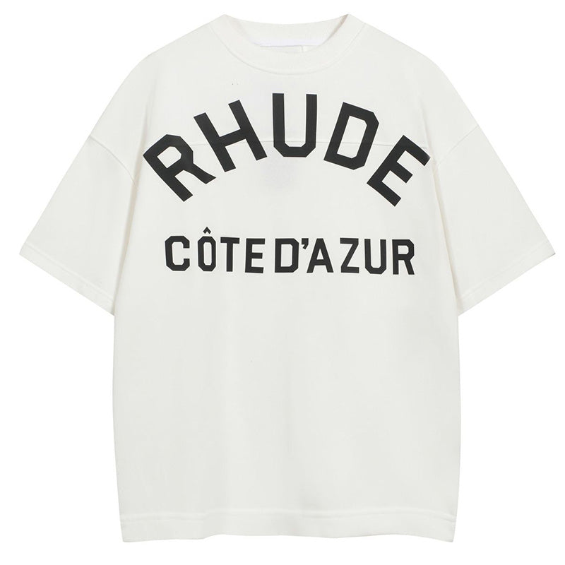 RHUDE Côte d'Azur Graphic T-Shirt