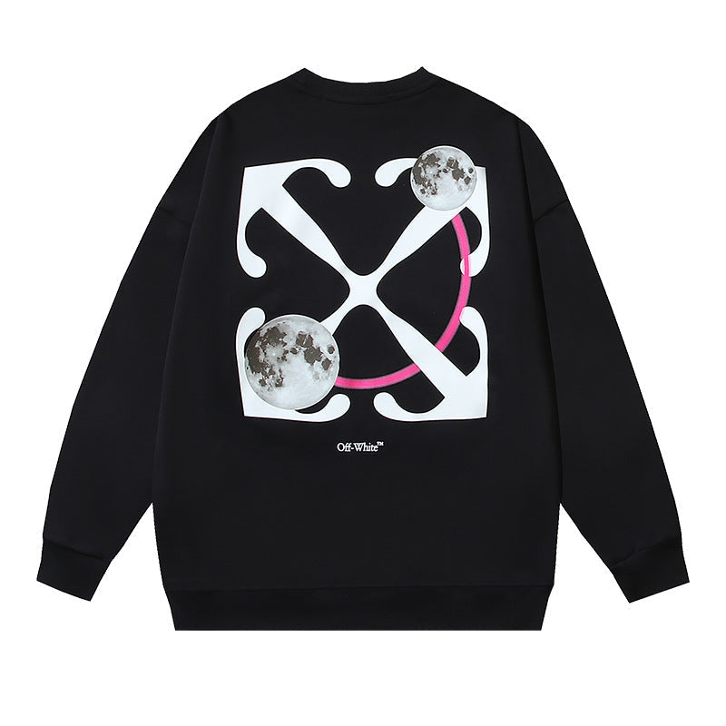 Off-White Logo Cotton Crewneck Sweatshirt — Everyday