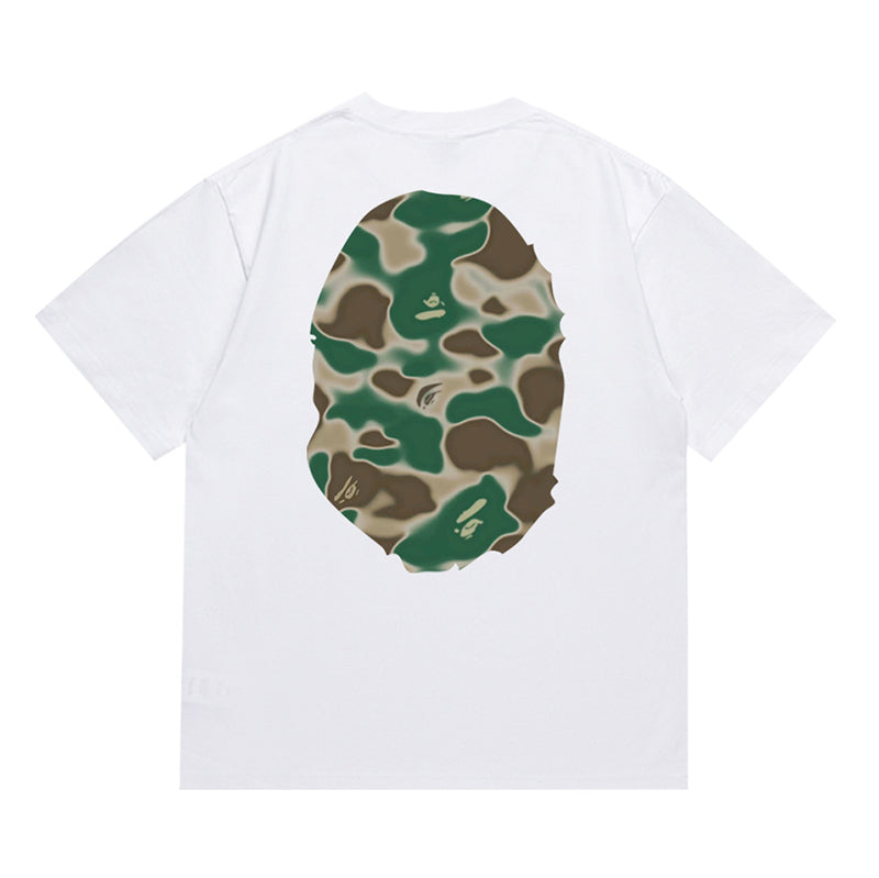 BAPE Liquid Camo Big Ape Head Tee