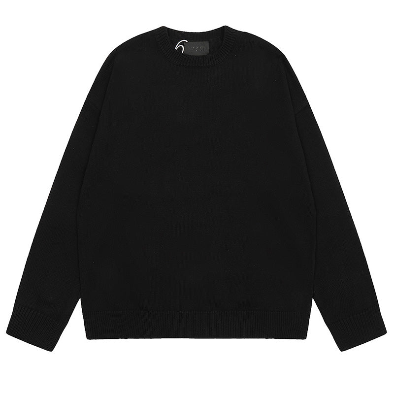Fear of God Solid Color Fish Mouth Round Neck Sweater