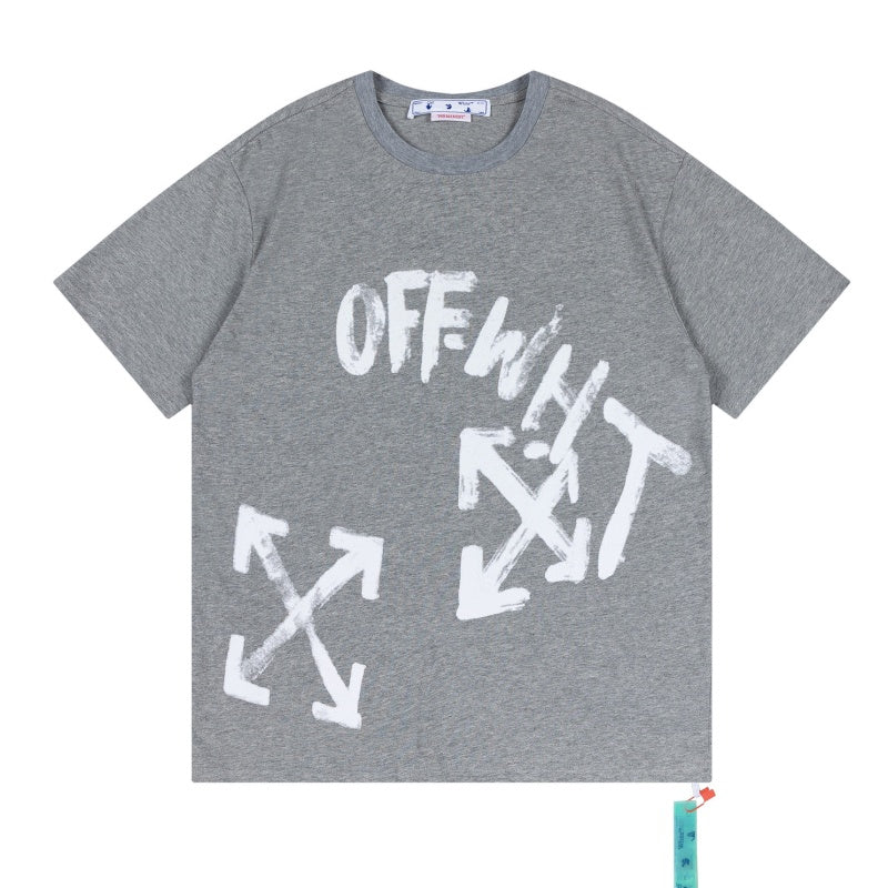 Off-White Graphic T-Shirt (Black/Gray/Red)