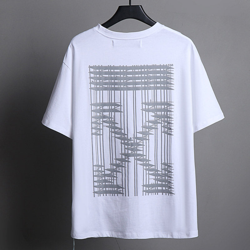 Off-White Building Arrow Pattern T-Shirt