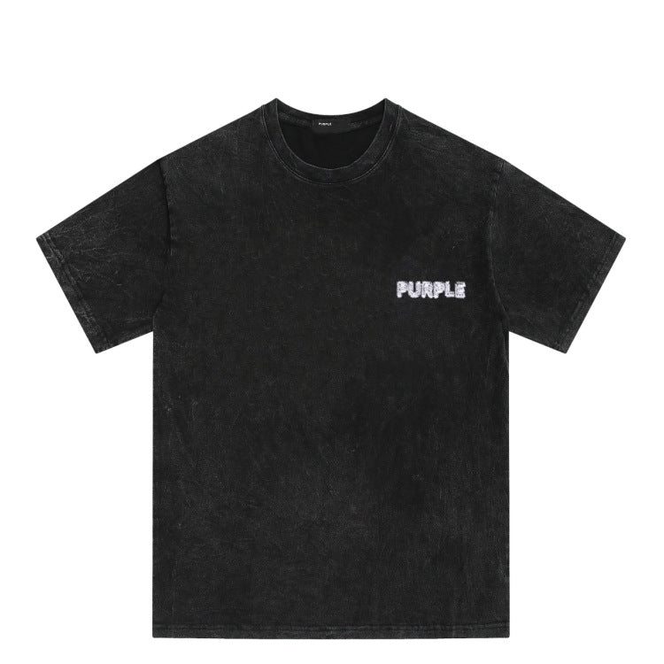 Purple Brand Textured Jersey S/S Tee