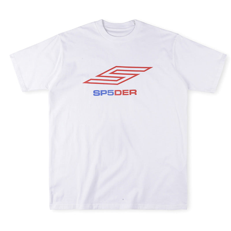 SP5DER Pro Lightweight Graphic T-Shirt – White