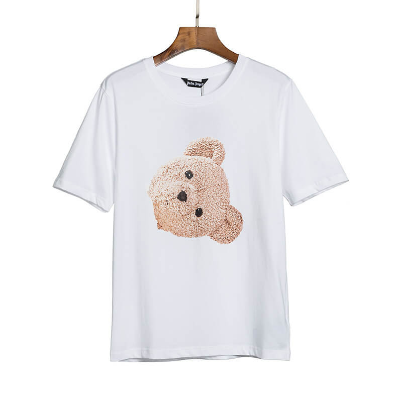 Palm Angels Broken Bear Head Oversized Graphic T-Shirt