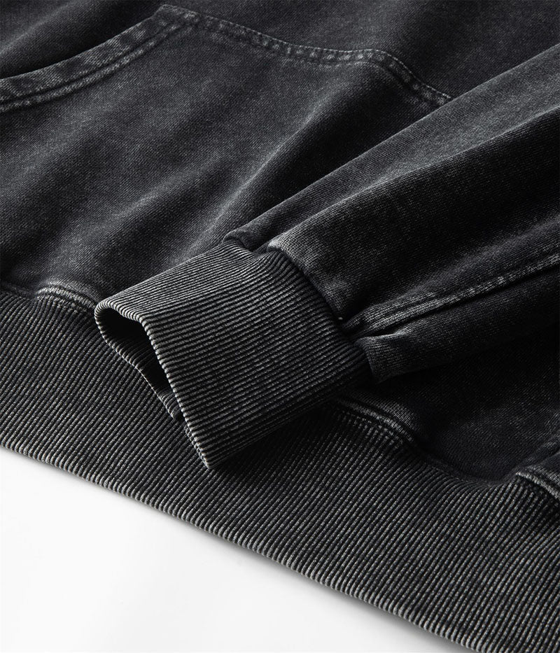 Fear of God 1977 Flocking Washed Distressed Hoodie
