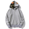 BAPE Camo Fleece Full-Zip Hoodie