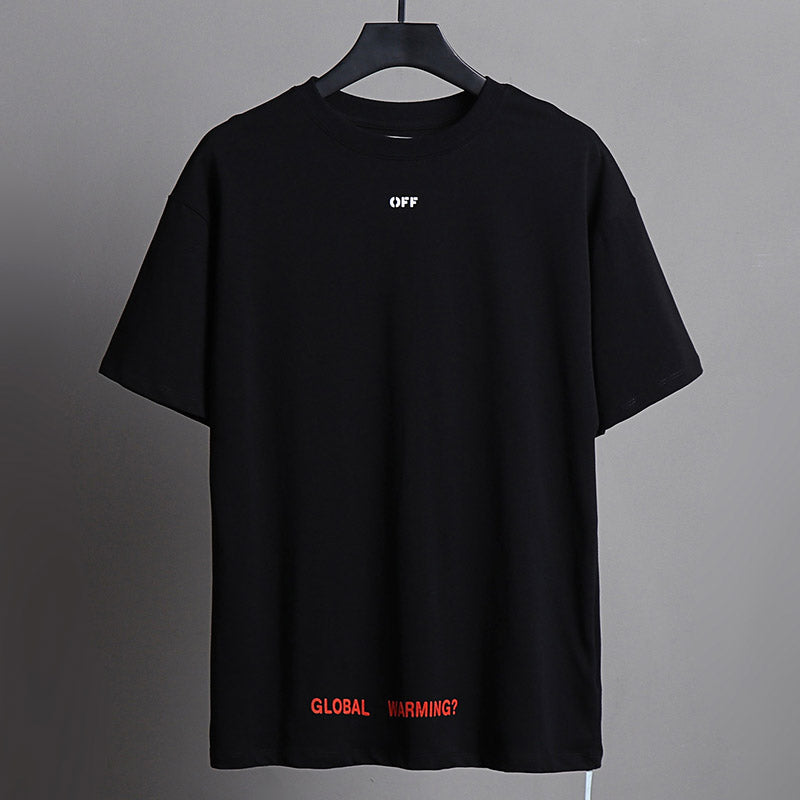 OFF-WHITE Bee Flower Arrow Pattern T-Shirt
