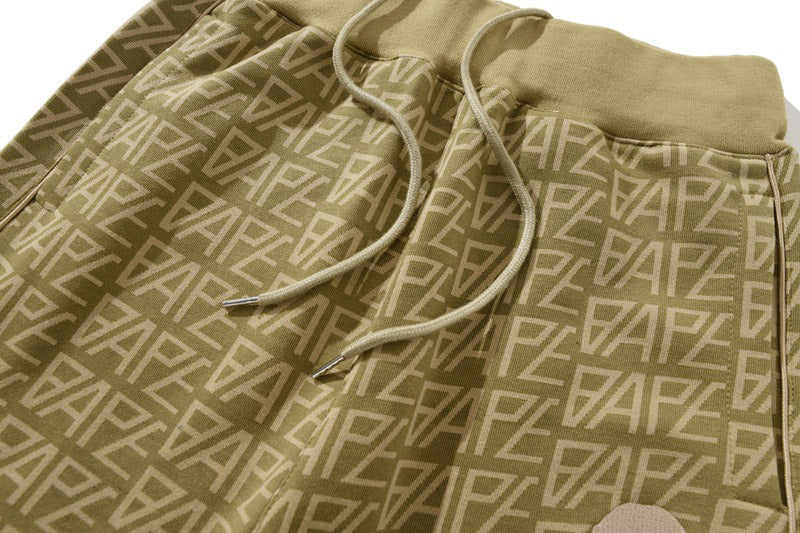 BAPE Camo Elastic Waist Shorts