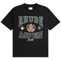 RHUDE Aspen Ski Crest Tee – Black