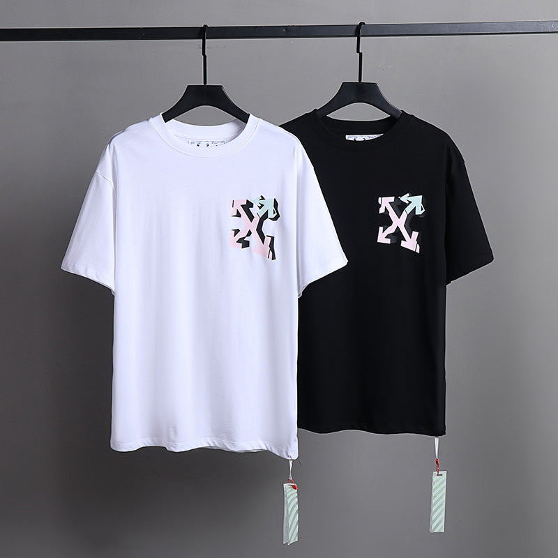 OFF-WHITE "Deconstructed Arrow" Gradient Graphic T-Shirt
