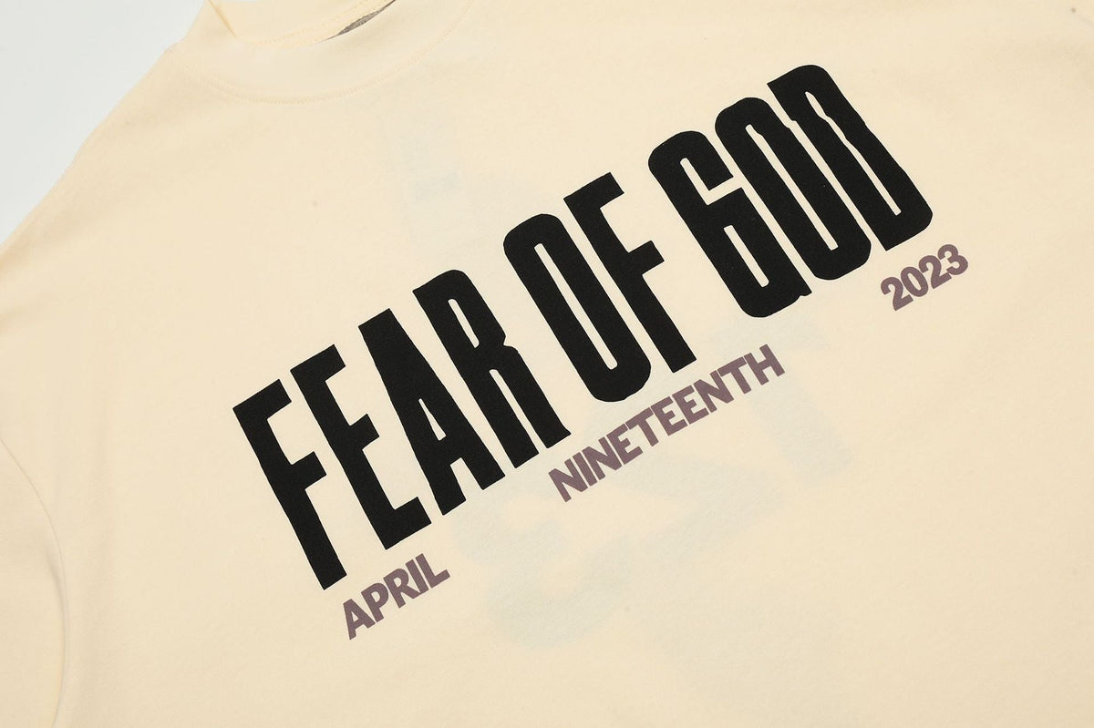 Fear of God x RRR123 T-Shirt – Apricot