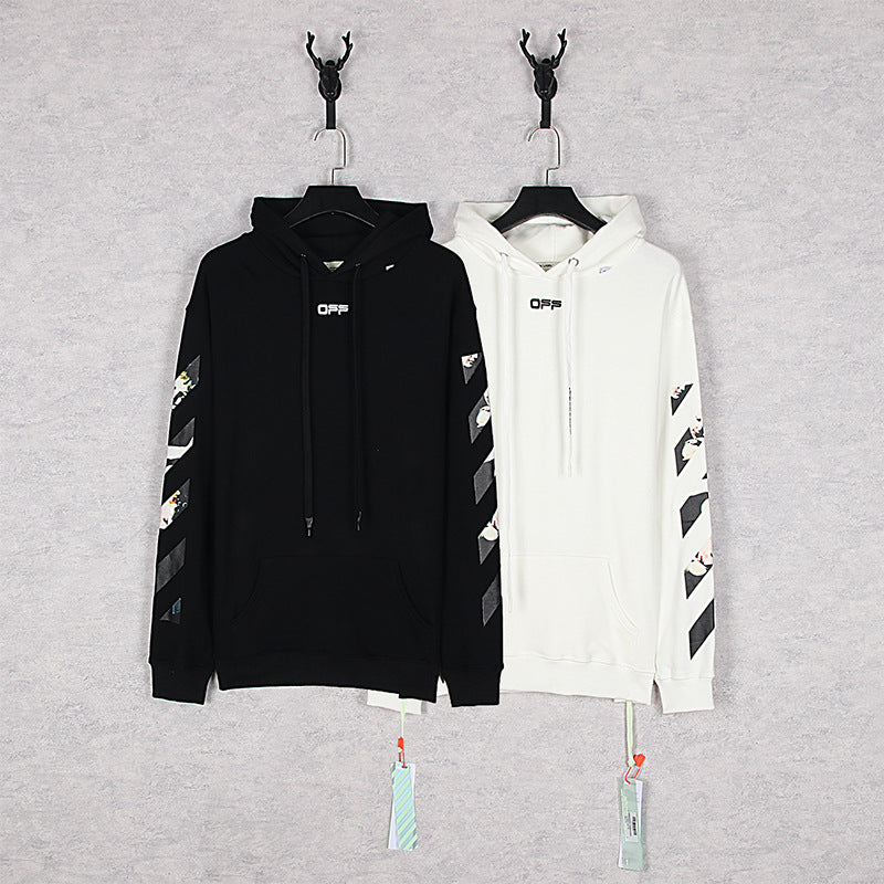 OFF-WHITE Oil Painting Patterns Hoodie