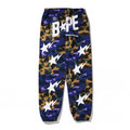 BAPE Star Camo Shark Full-Length Pants