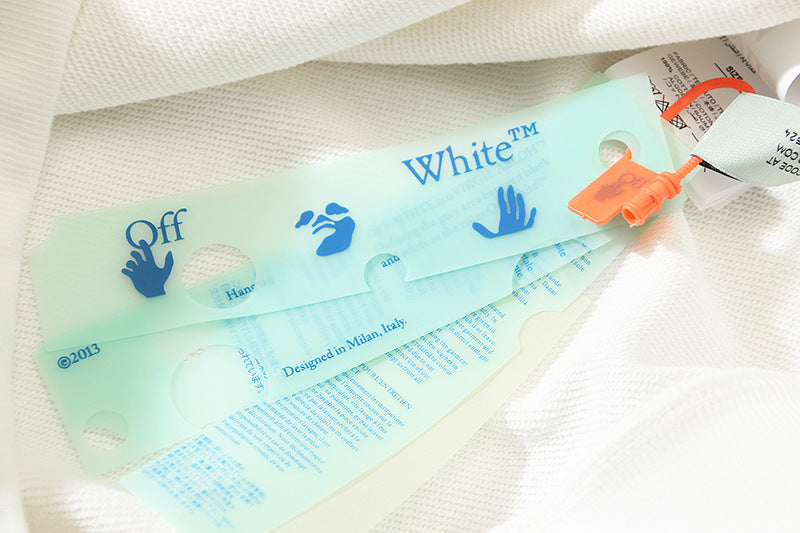 Off-White Gradient Arrow Hoodie – Blue to Green Ombre