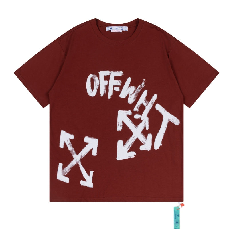 Off-White Graphic T-Shirt (Black/Gray/Red)