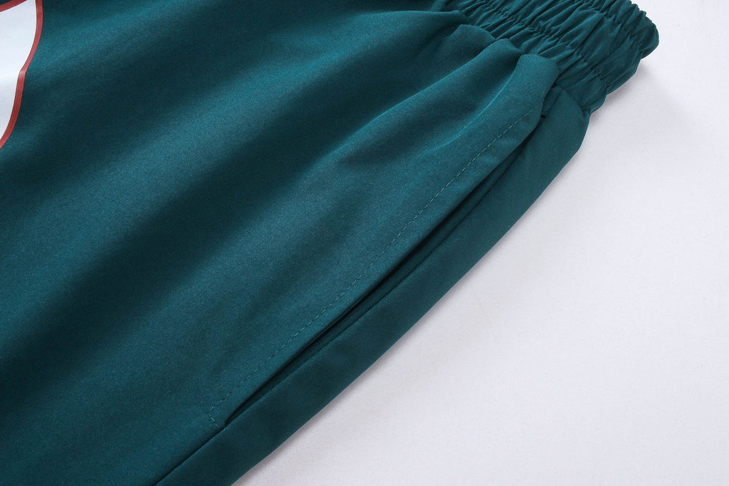 RHUDE Mechanic Logo Short – Black / Green