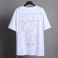 OFF-WHITE Figure Outline Arrow Frame T-Shirt