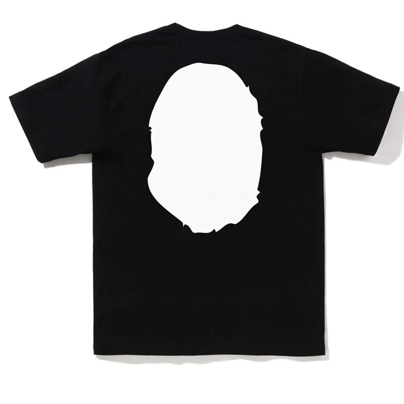 BAPE Stacked Logo Ape Head T-Shirt