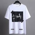 OFF-WHITE Oil Painting Series Arrow Pattern T-Shirt