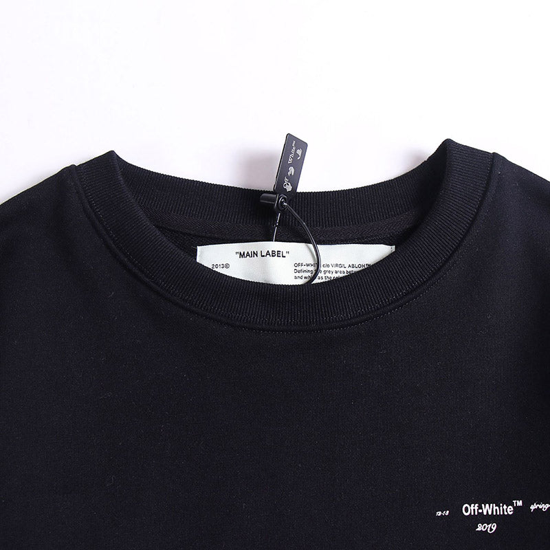 Off-White Classic Monet Oil Painting Arrow Crewneck Sweatshirt
