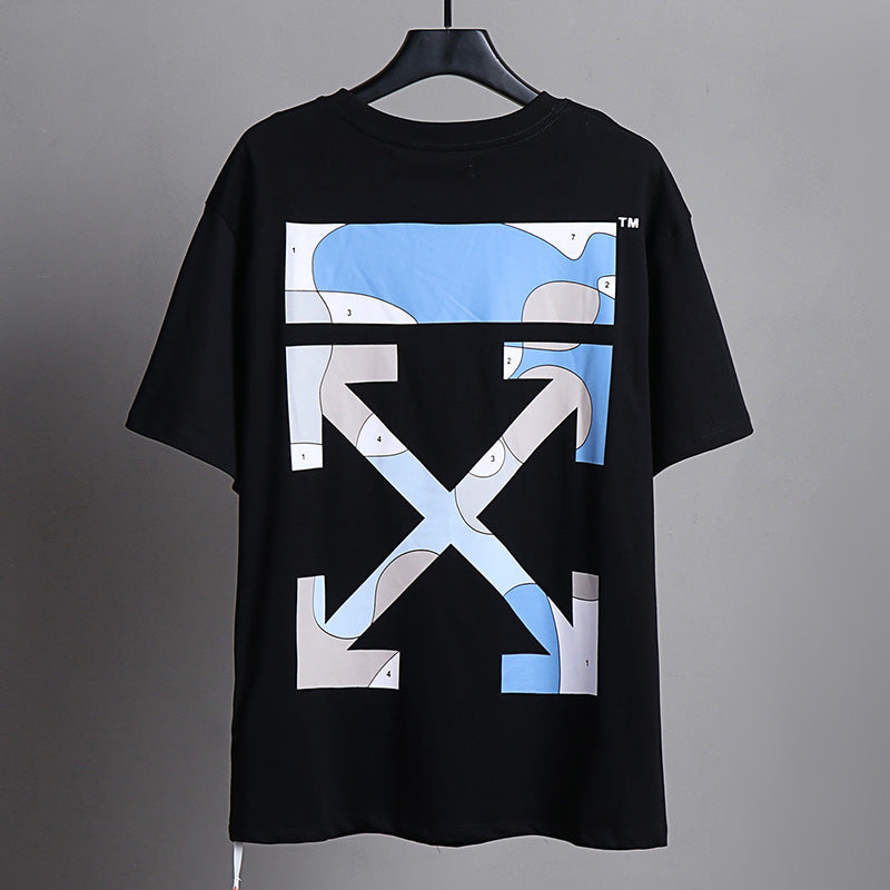 OFF-WHITE "Paint By Numbers" Arrow Graphic T-Shirt