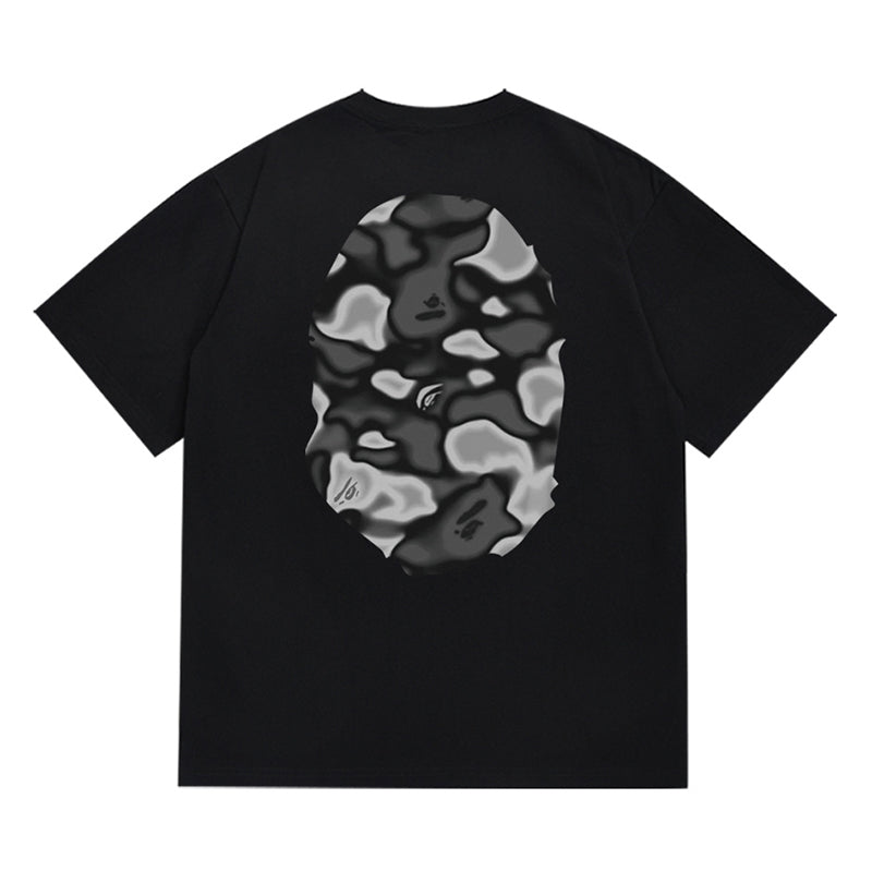 BAPE Liquid Camo Big Ape Head Tee