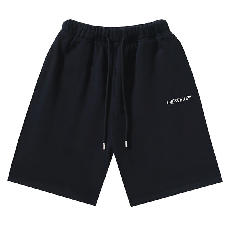 OFF-WHITE "Camo Arrow" Military Fill Cotton Sweatshorts