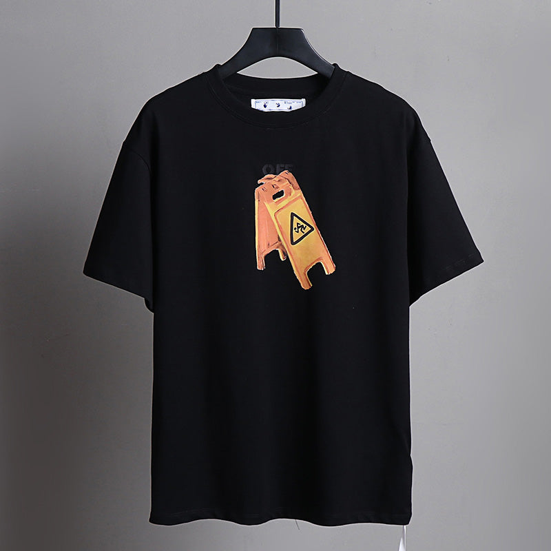 OFF-WHITE "Pascal Skeleton" Girl & Skeleton Graphic T-Shirt